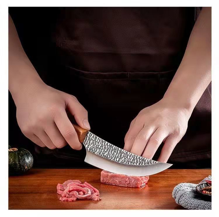 Купить Кухонный (обвалочный) нож для мяса, лезвие 17см, 1шт. по низкой .