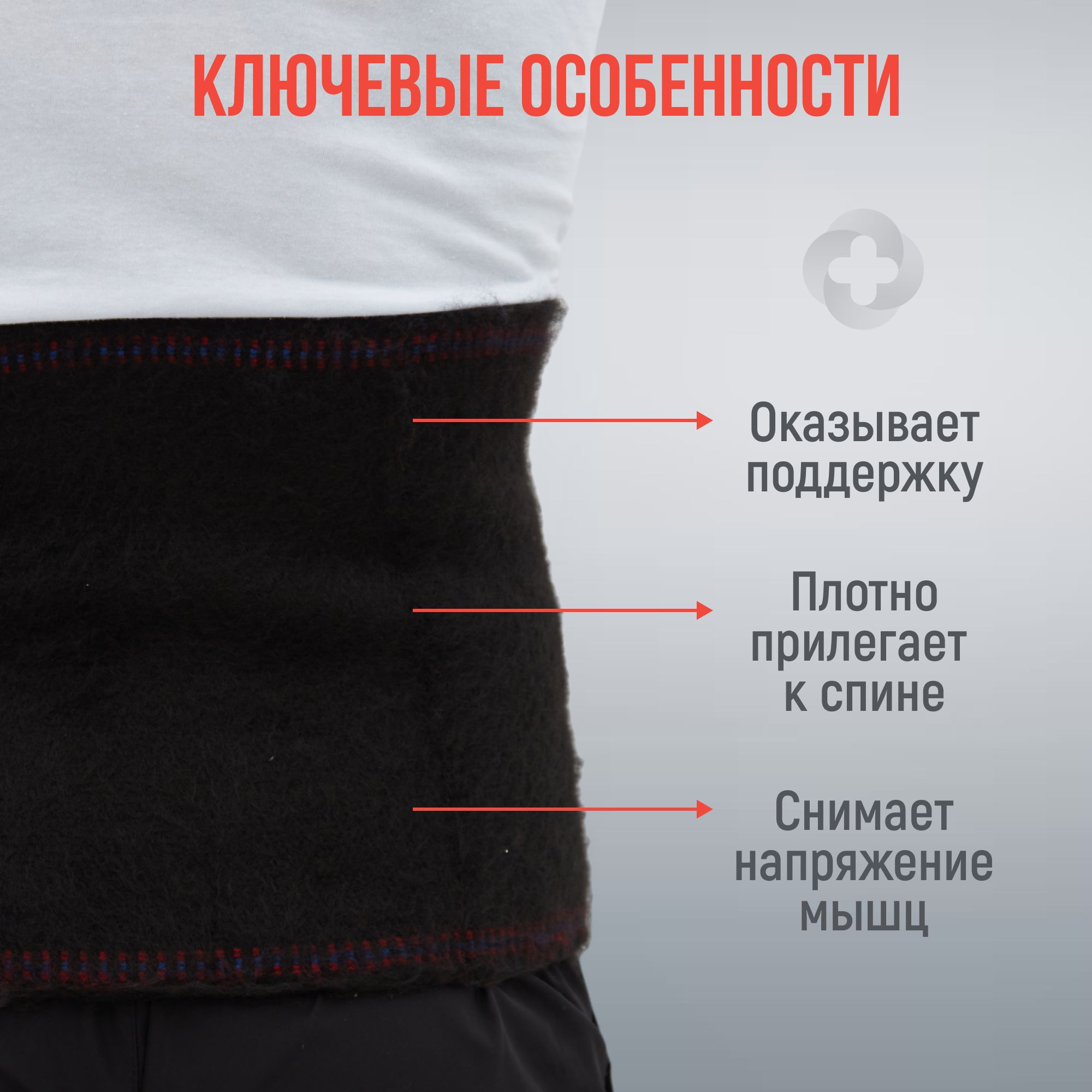 MEDKING Лечебный пояс для спины и поясницы из собачьей шерсти ...