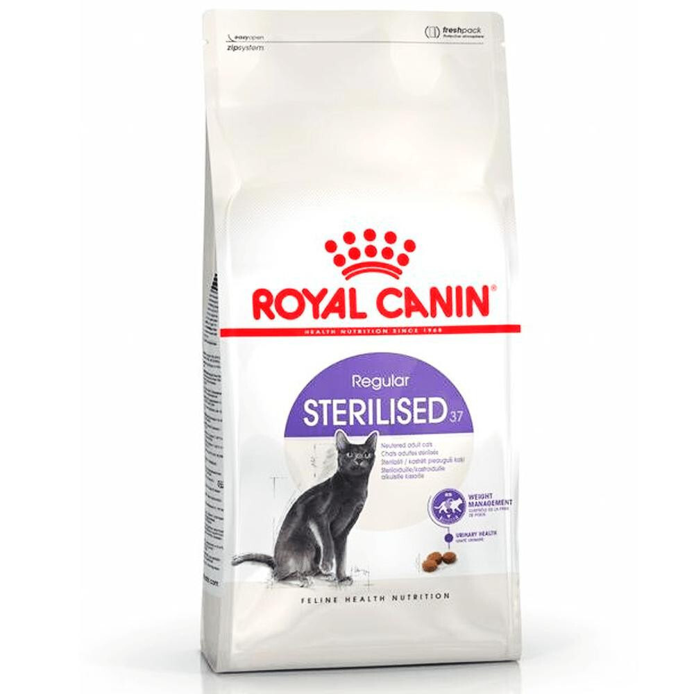 Корм для стерилизованных кошек Royal Canin Sterilised 37 4 кг #1