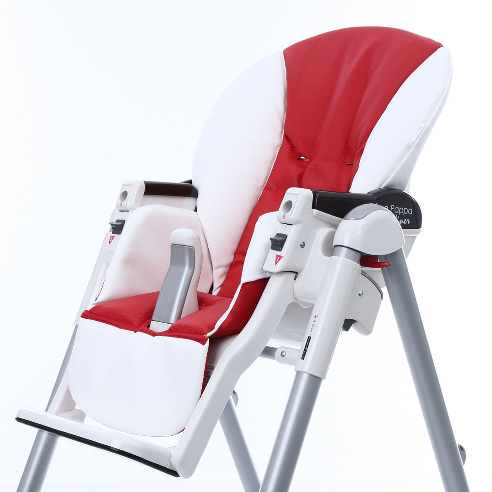 Чехол на стульчик для кормления Esspero Sport для стульчика Peg-Perego  Diner, White/Red - купить с доставкой по выгодным ценам в интернет-магазине  OZON (168307629)