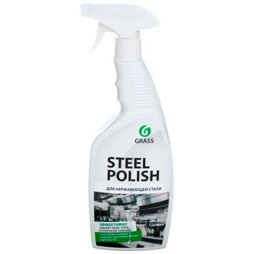 Очиститель для нержавеющей стали "Steel Polish" 600мл GRASS (218601) #1