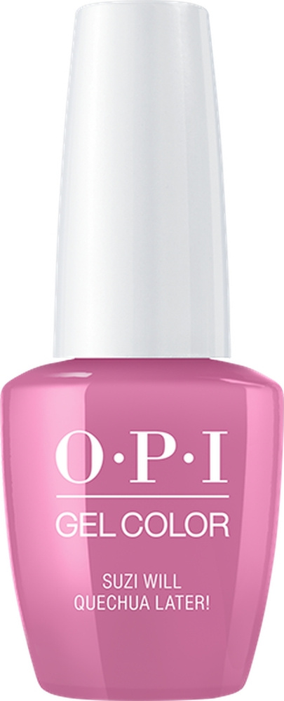 OPI GelColor Гель-лак для ногтей Suzi Will Quechua Later!, 15 мл #1