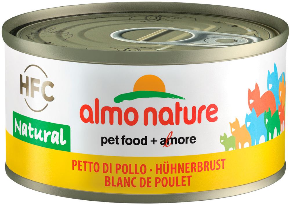Консервы ALMO NATURE CAT LEGEND HFC для взрослых кошек с куриной
