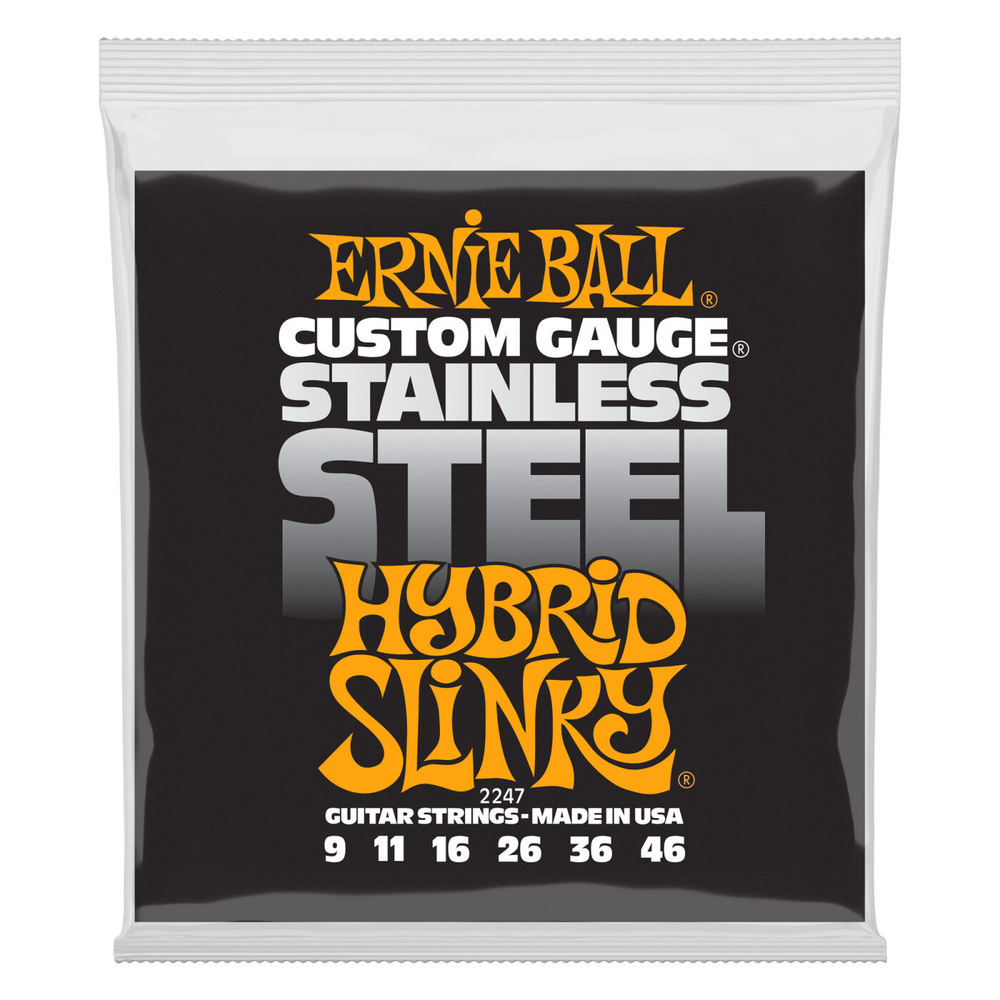 Ernie ball hybrid slinky best sale 9 46