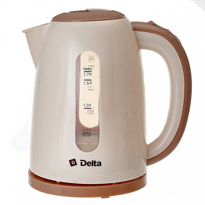 Delta Электрический чайник DL-1106, бежевый #1