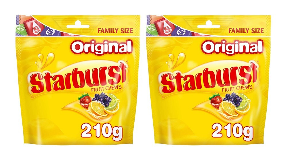 Жевательные конфеты Starburst Fruit Chews Original (оригинальный вкус) (2 шт. по 210 гр.)  #1