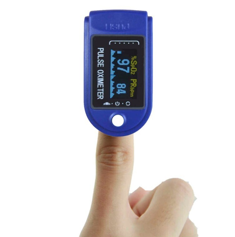 Цифровой пульсоксиметр Fingertip Pulse Oximeter SP02 #1