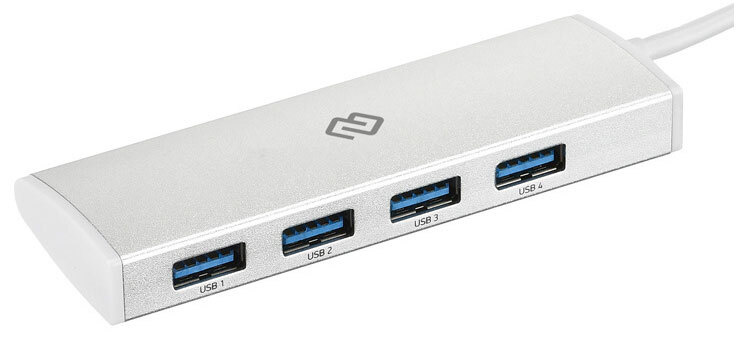 Разветвитель USB Digma HUB-4U3.0-UC-S #1