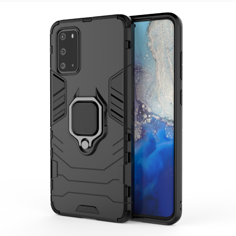 Чехол противоударный для Samsung S20 Plus / Самсунг S20+ (Черный ...