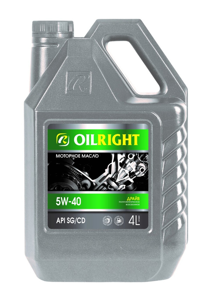 OILRIGHT ДРАЙВ SG/CD 5W-40 Масло моторное, Полусинтетическое, 4 л  #1