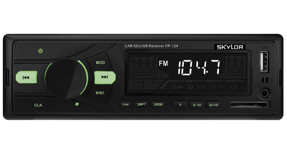 Автомагнитола SKYLOR FP-124 (USB БЕЗ CD) BLUETOOTH 24V #1