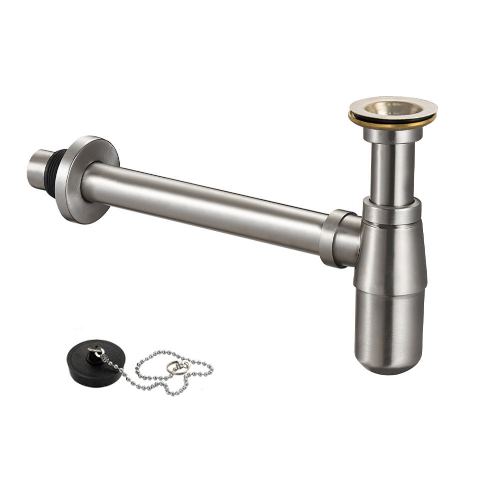 Сифон для раковины MAGNUS 1 1/4.НЕРЖАВЕЮЩАЯ СТАЛЬ. купить на OZON по ...