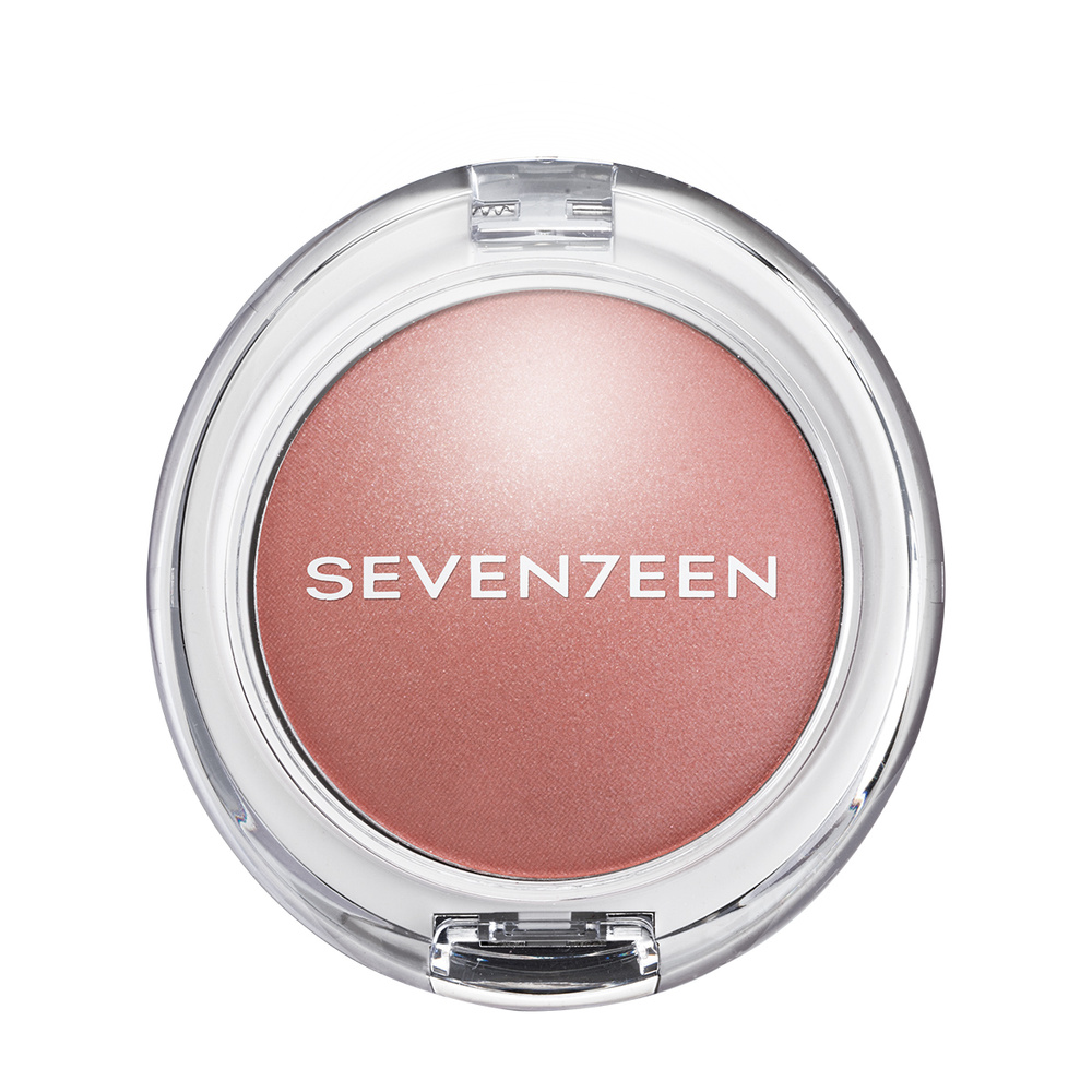 SEVEN7EEN Румяна для лица компактные перламутровые PEARL BLUSH POWDER №06, абрикосовый  #1