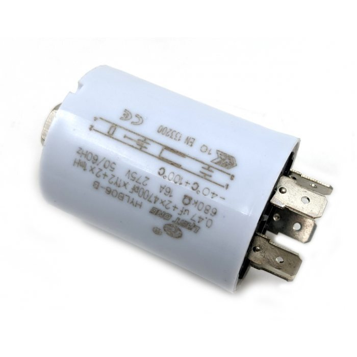 Сетевой фильтр радиопомех универсальный 0,47MF стиральной машины ...