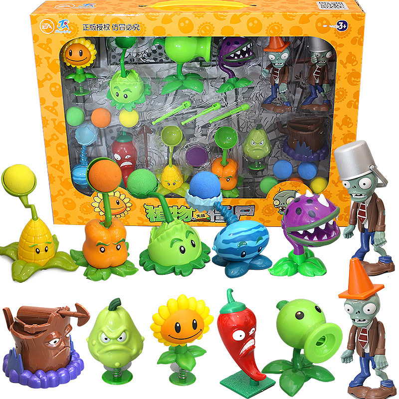 игрушки про растения против зомби