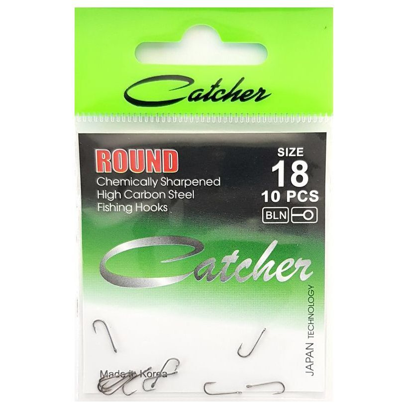 Крючок "Catcher" ROUND Size 18 (3 пакетика) #1