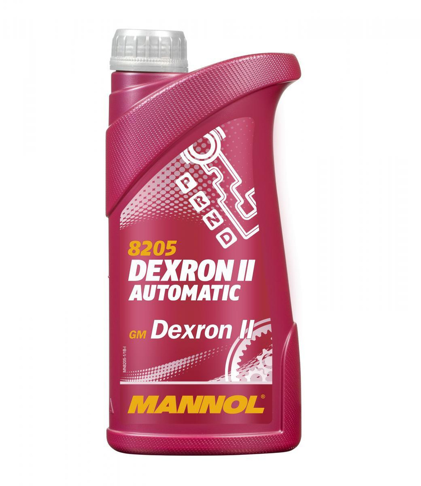 Масло трансмиссионное Mannol ATF Dextron II Avtomatic , полусинтетическое,  1 л, 8205