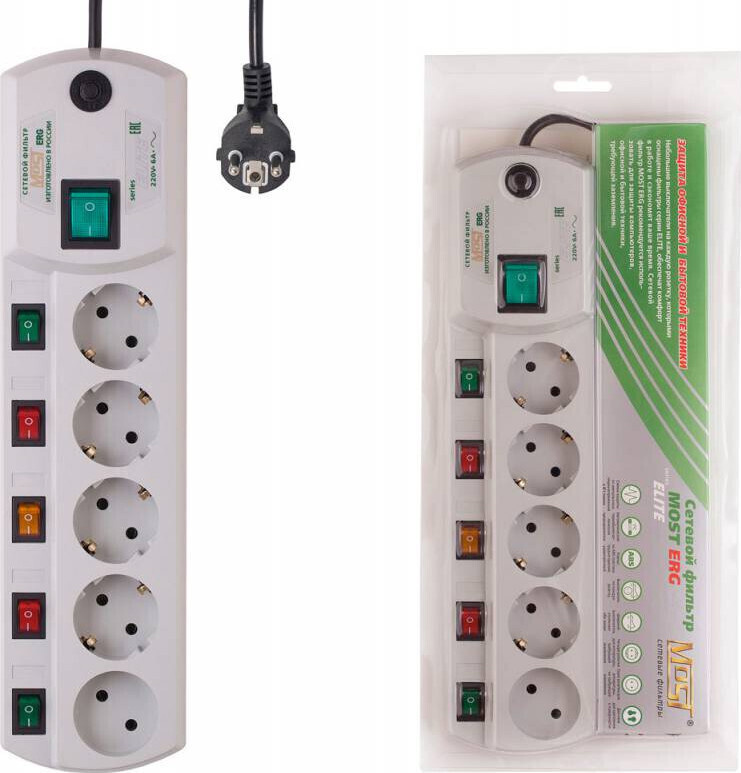 Сетевой фильтр Most - купить по выгодной цене в интернет-магазине OZON ...