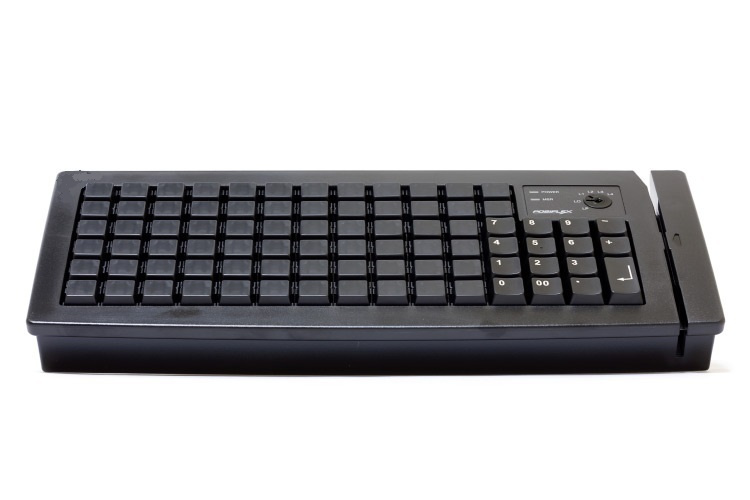 Мембранно-механическая клавиатура Posiflex KB-6600U (с карт-ридером ...