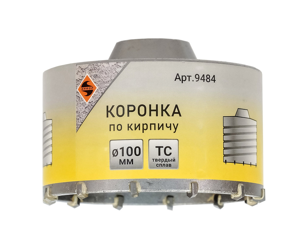 Коронка М22 100 ТС  для кирпича Энкор 9484 #1