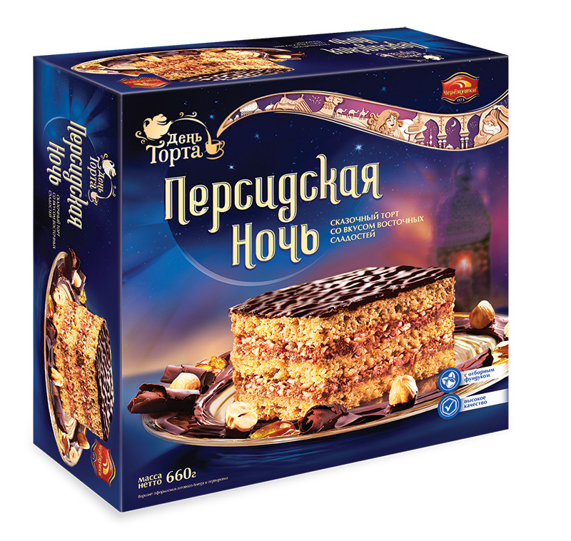 Торт Персидская ночь День торта, 660 гр #1