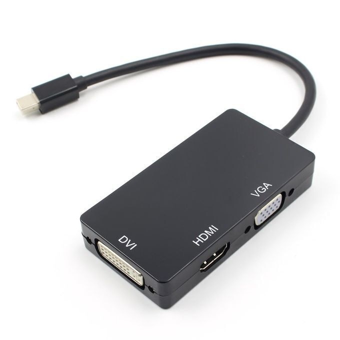 Адаптер мини DisplayPort to HDMI VGA DVI 3 в 1 #1