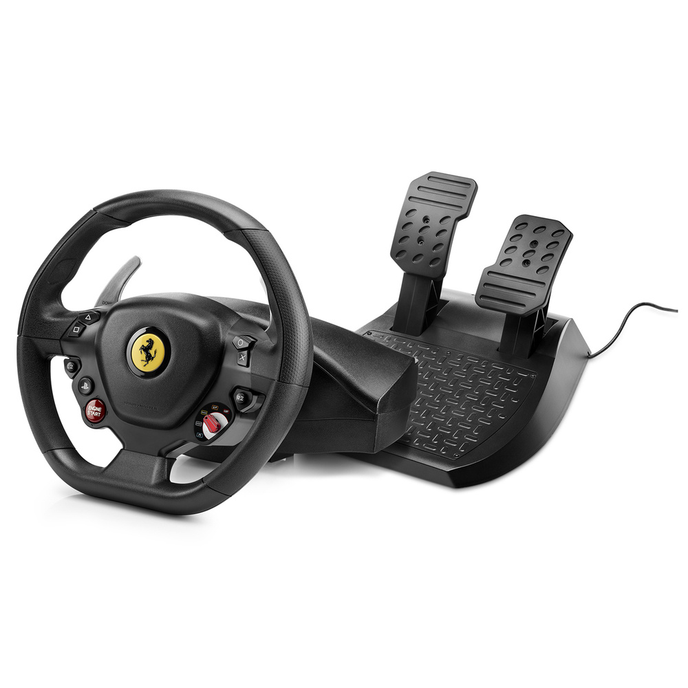 Игровой Руль + игровые педали Thrustmaster T80 488 GTB Edition