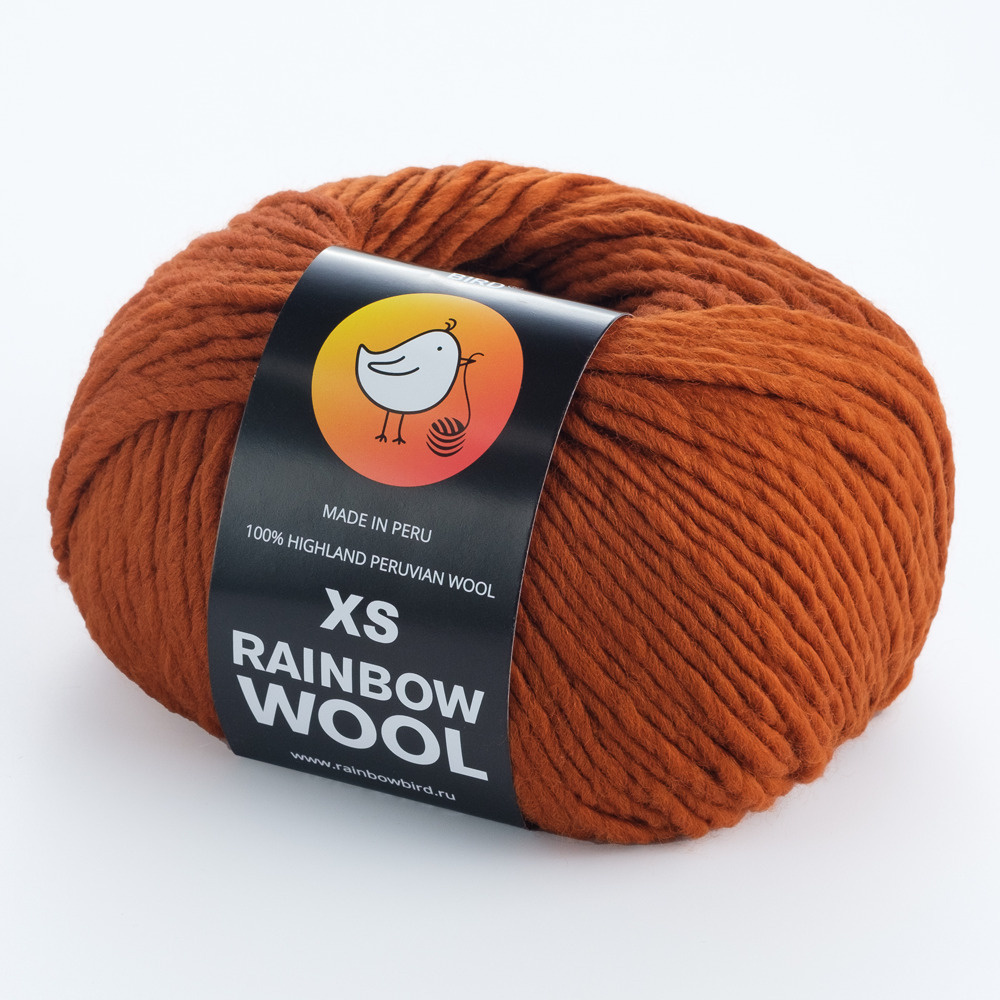 Пряжа для вязания RAINBOW WOOL XS (RUSH), 120м, 120гр, 100% Перуанская  шерсть - купить с доставкой по выгодным ценам в интернет-магазине OZON  (408799914)