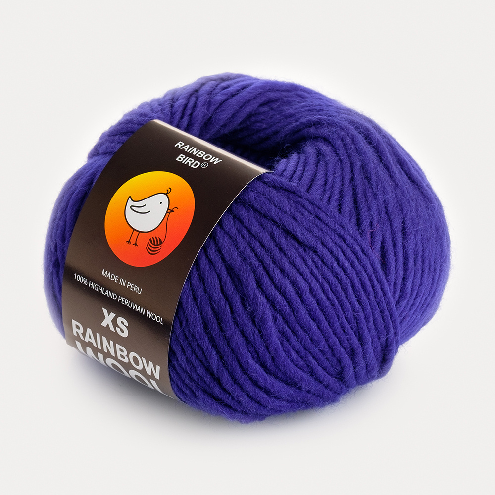 Пряжа для вязания RAINBOW WOOL XS (SPECTRUM), 120м, 120гр, 100% Перуанская  шерсть