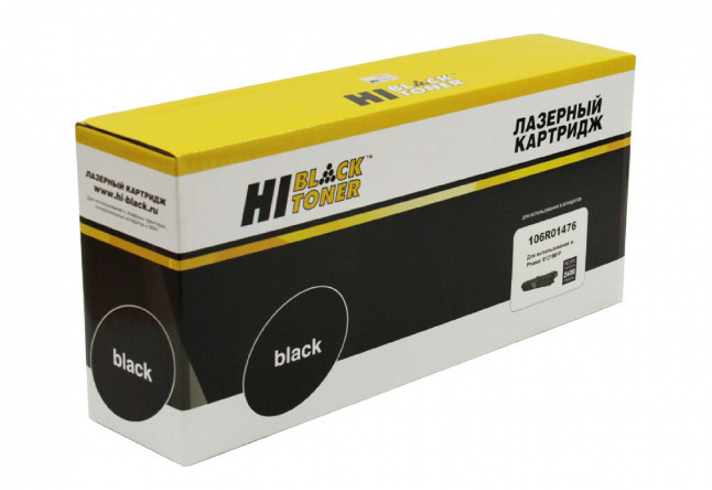 Тонер-картридж Hi-Black (HB-106R01476) для Xerox Phaser 6121MFP, черный, 2,6K #1