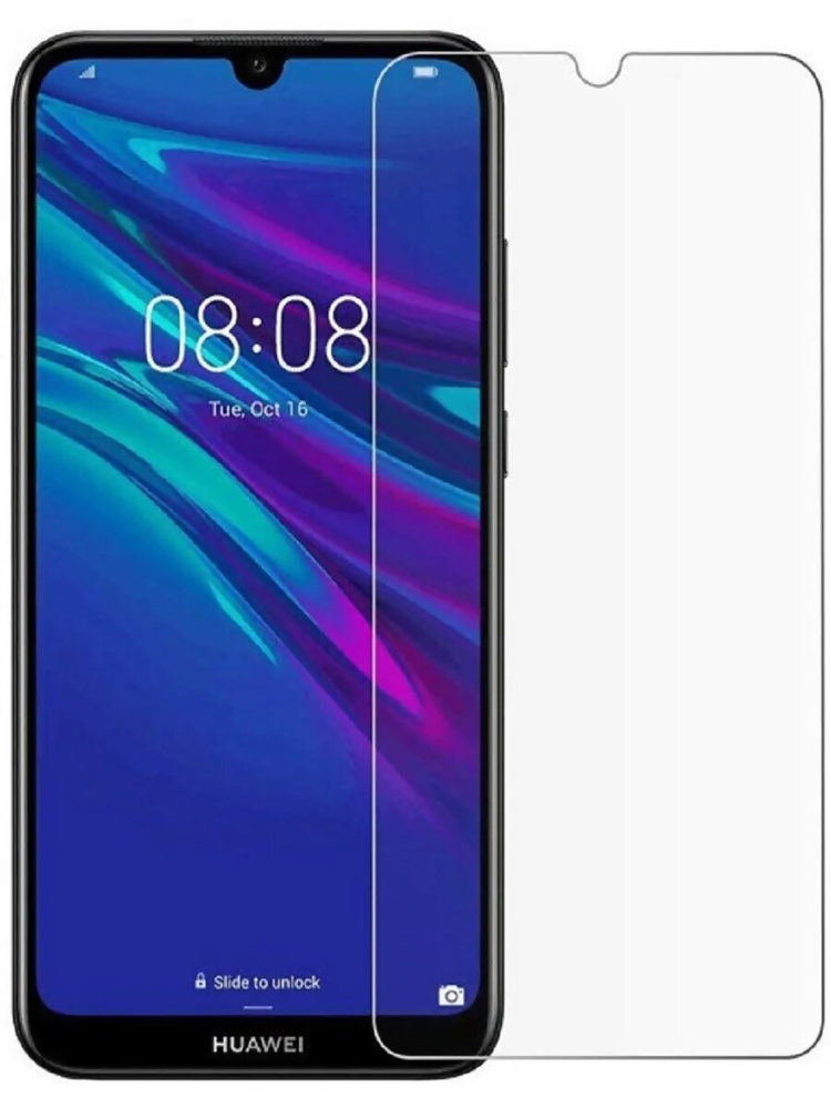 Защитное прозрачное стекло без рамки для Huawei Y6 (2019) / Honor 8A ...