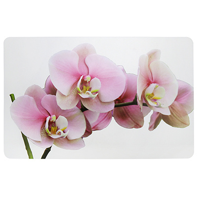 Салфетка под горячее (термосалфетка) 27х42см "Орхидея" (Китай), 12 шт  #1