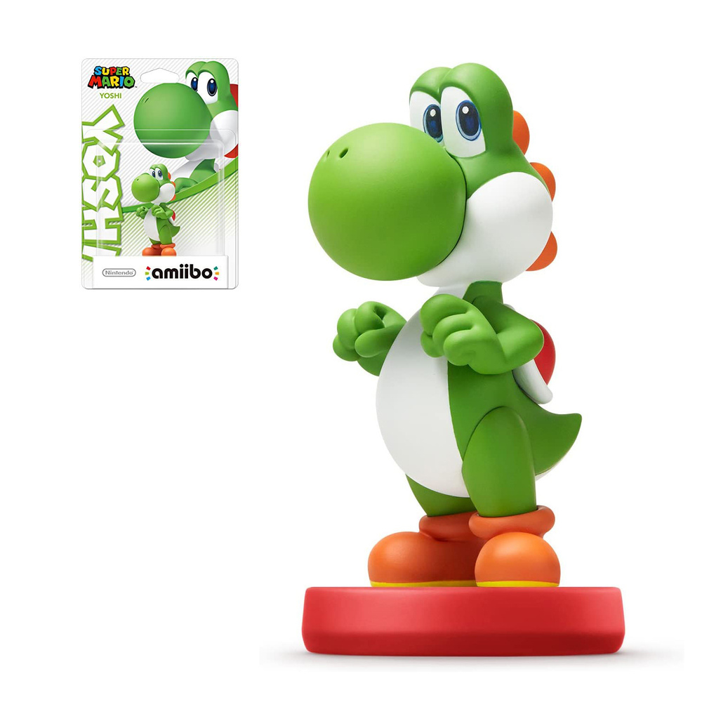 Фигурка Super Mario Yoshi Amiibo - купить с доставкой по выгодным ценам в  интернет-магазине OZON (1264796967)