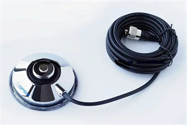 Крепление для антенны радиостанции OPEK Магнит AM-1203R хром NMO 89 mm ...