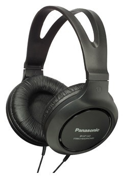 Наушники Panasonic RP-HT161E-K (RP-HT161E-K) черный #1