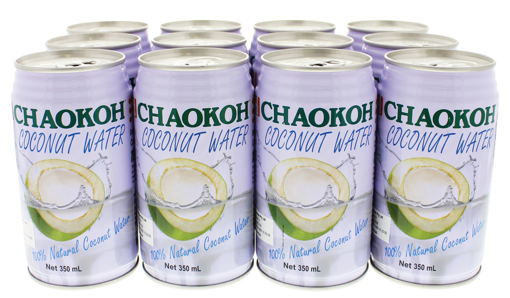Кокосовая вода Chaokoh без сахара, 350 мл х 12 шт #1