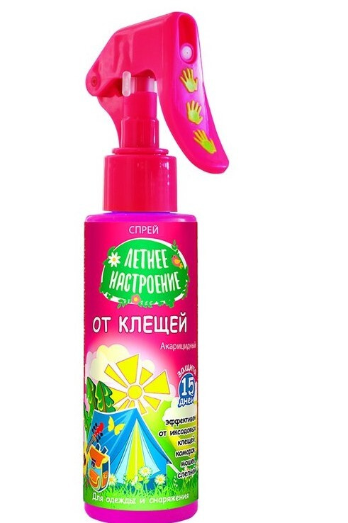 Спрей "Чистый дом" Летнее настроение от клещей 100мл - купить с ...