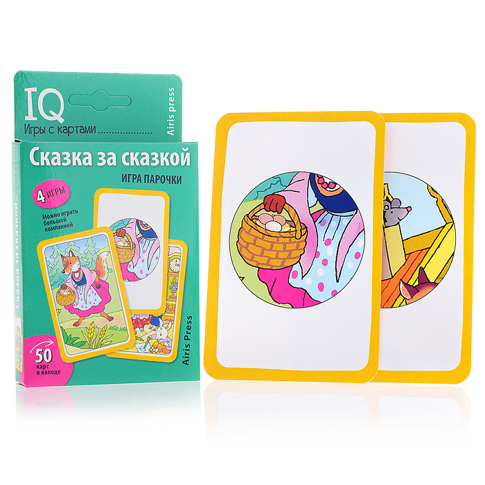 Обучающая игра Умные игры с картами (50 карт) Сказка за сказкой ...