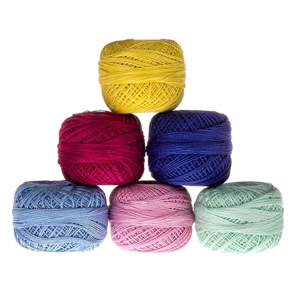 Пряжа для вязания нитки Ирис разноцветный набор №04 (6 клубочков х 10 г х  82 м) - купить с доставкой по выгодным ценам в интернет-магазине OZON  (1012254312)