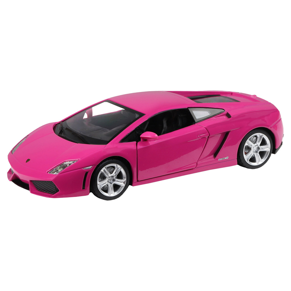 Модель автомобиля Автопанорама Lamborghini Gallardo, розовая, 1/24  JВ1251383 - купить с доставкой по выгодным ценам в интернет-магазине OZON  (584736549)