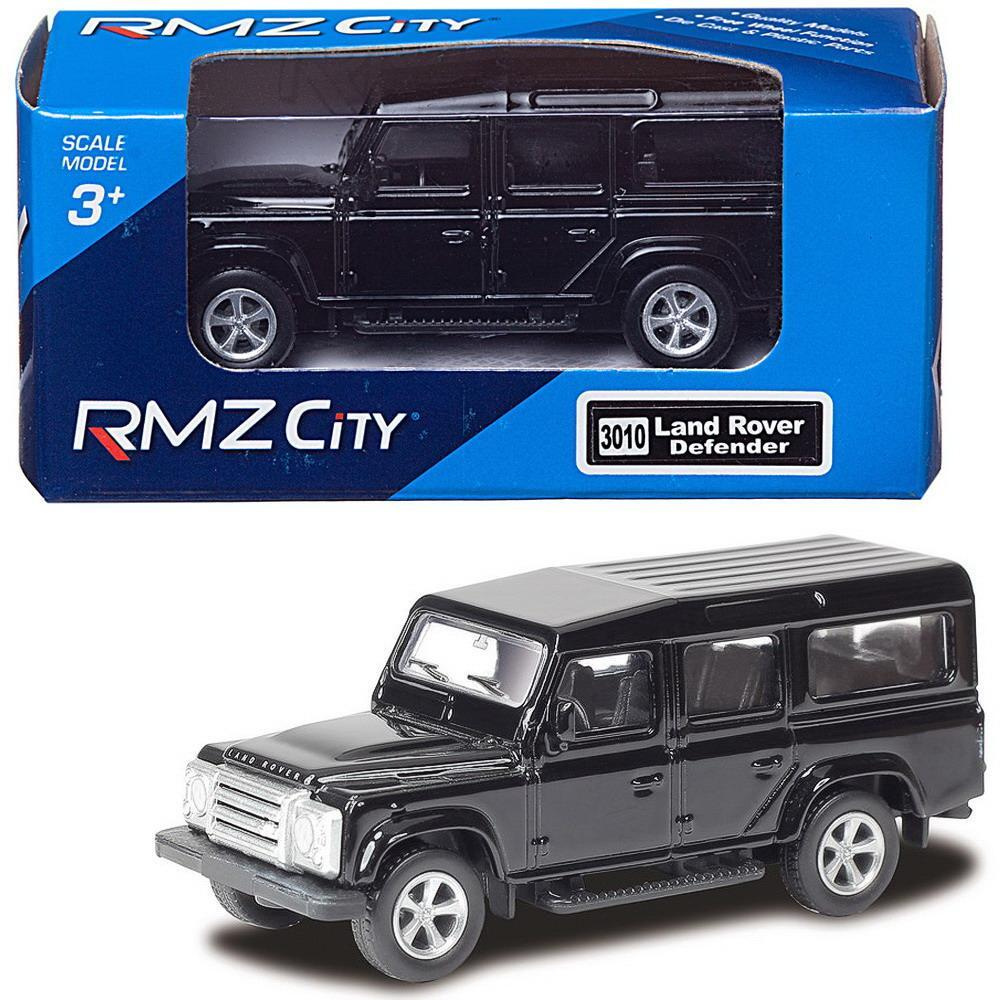 Машина металлическая Uni-Fortune RMZ City 1:64 Land Rover Defender, Черный  344010-BLK - купить с доставкой по выгодным ценам в интернет-магазине OZON  (585836198)