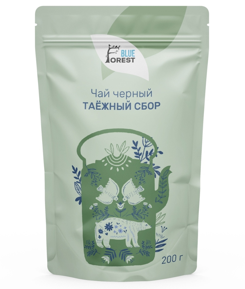 Черный чай Таежный Сбор 200г - BLUE FOREST - купить с доставкой по ...