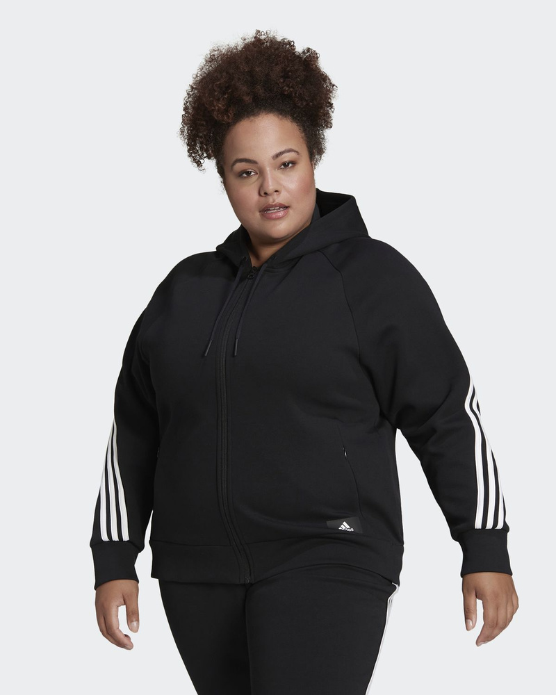 Plus size 2024 adidas top