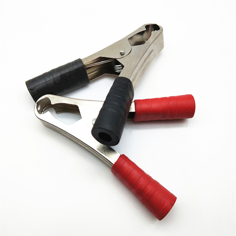 Зажим Крокодил 100А, комплект из 2-х, krokodil100A, арт krokodil-100-A ...