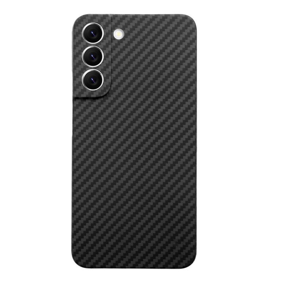 Кевларовый чехол без магнита DiXiS Carbon Case для Samsung Galaxy S22  (BS22-CM) чёрный матовый - купить с доставкой по выгодным ценам в  интернет-магазине OZON (609362963)