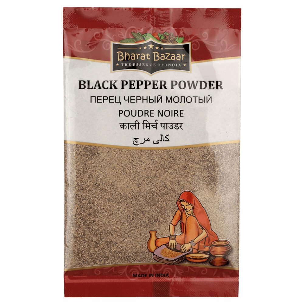 Перец Bharat Bazaar Черный молотый, 100 гр - купить с доставкой по ...