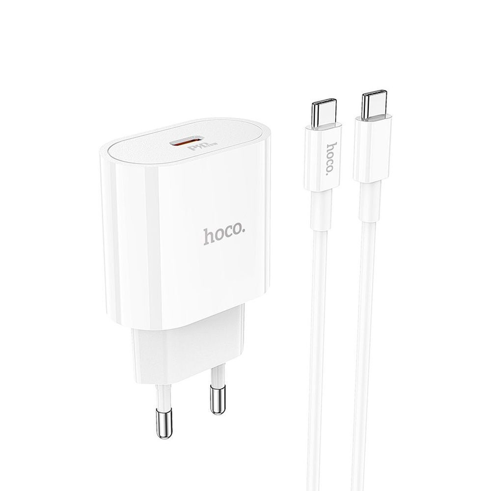 Сетевое зарядное устройство hoco C94A_1, 20 Вт, USB Type-C, Quick Charge  3.0 - купить по выгодной цене в интернет-магазине OZON (618266218)