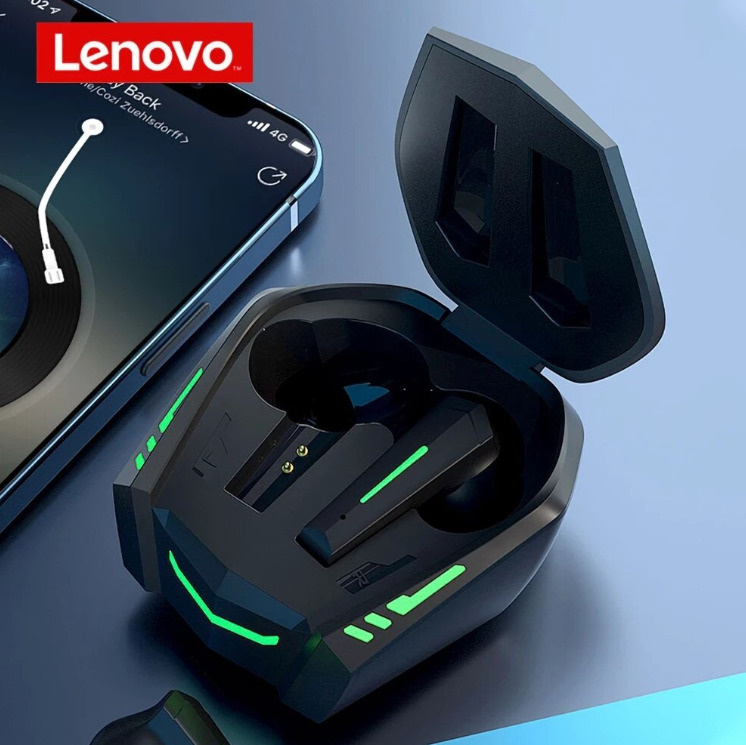 Беспроводные спортивные наушники Lenovo thinkplus XT80, игровые наушники с микро