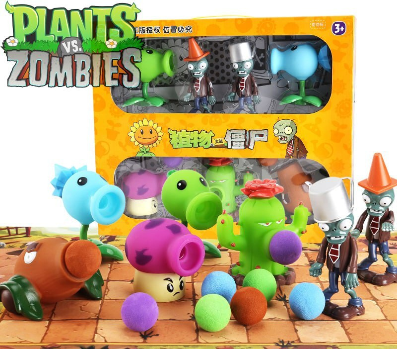 Игровой набор Зомби Против Растений инерционные игрушки Plants vs ...