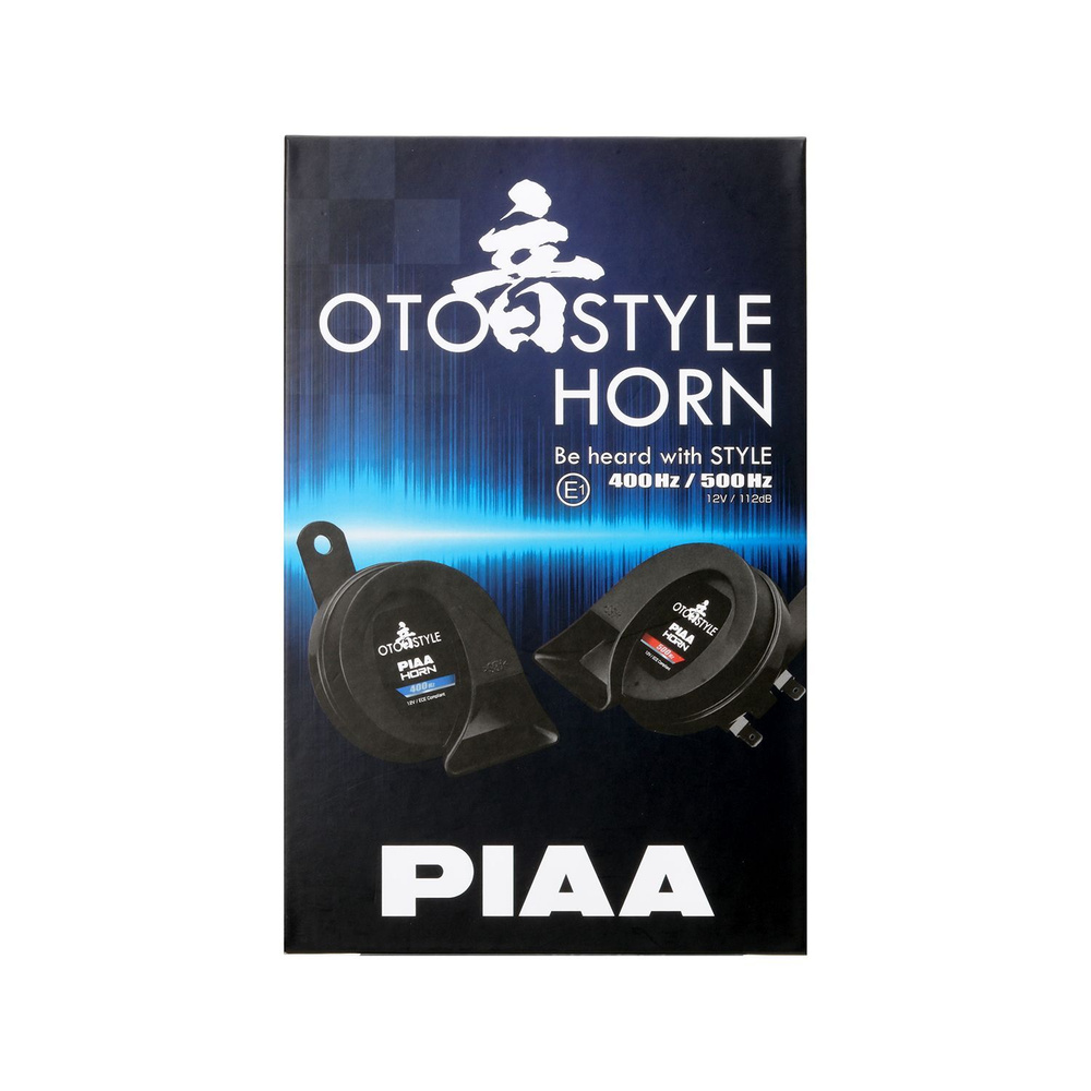 Сигнал звуковой HORN OTO STYLE HO-14 с частотой 400Hz/500Hz 112dB 2 шт. PIAA арт. HO14  #1